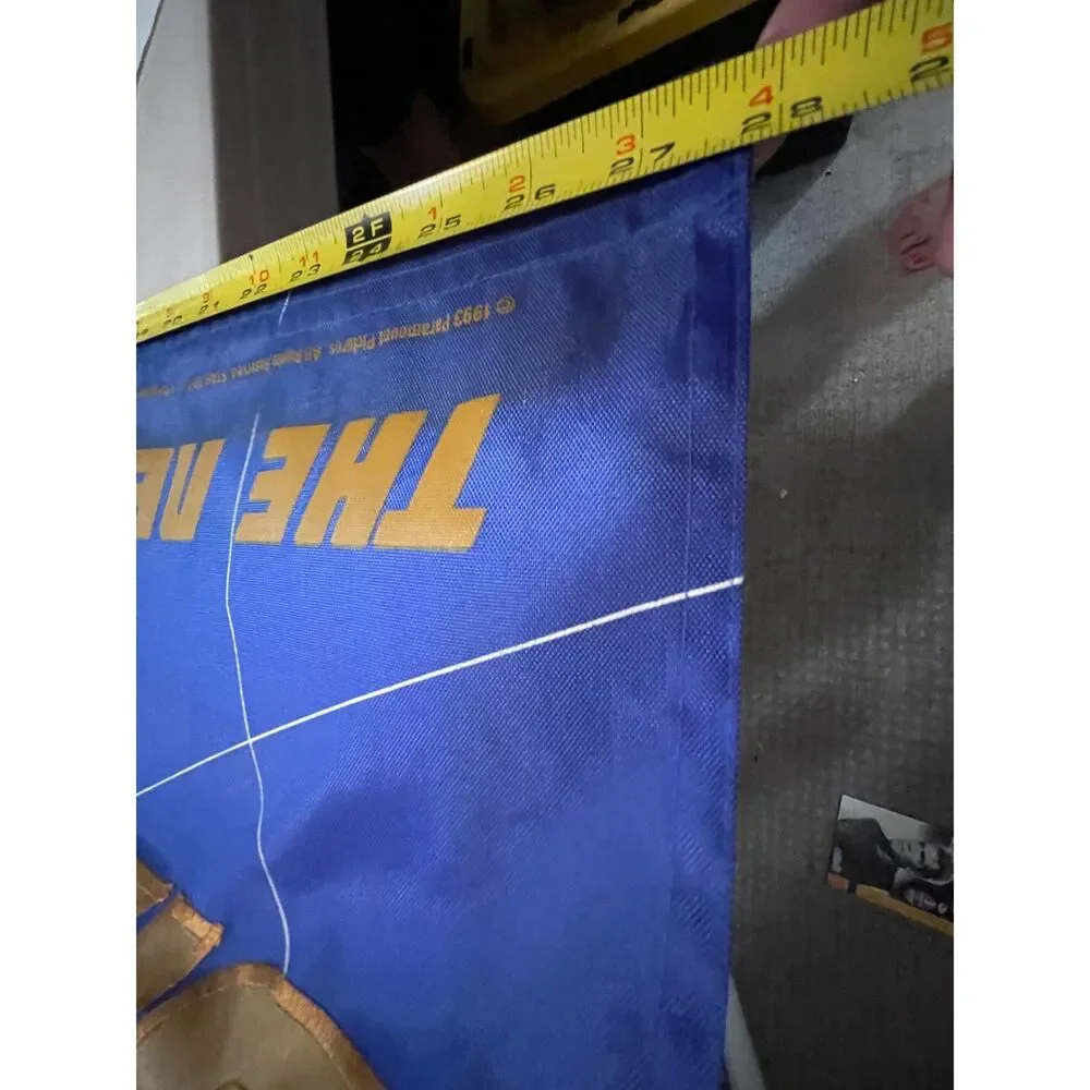 Star Trek U.S.S. Enterprise The Next Generation Flag Banner Hanging 90’s 38”x28